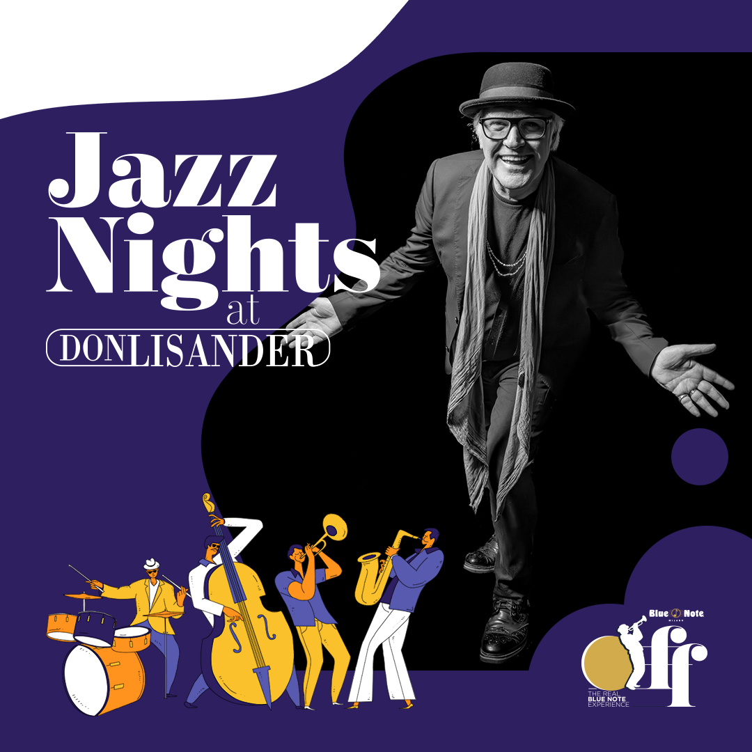 NICK THE NIGHTFLY “Unforgettable, Da Sinatra a Bublè” – Blue Note Off at Don Lisander 13/06/2024 19.45