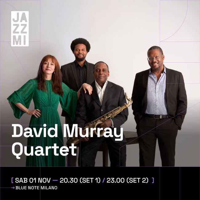JAZZMI 2025: David Murray Quartet 01/11/2025 20.30